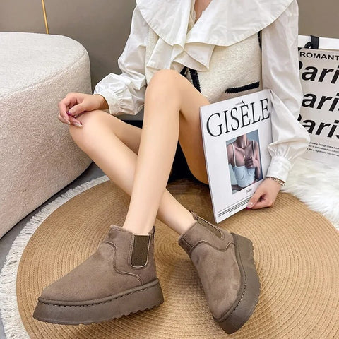 Warm and Comfortable Winter Boots for Women - FrostFlair - Image 2