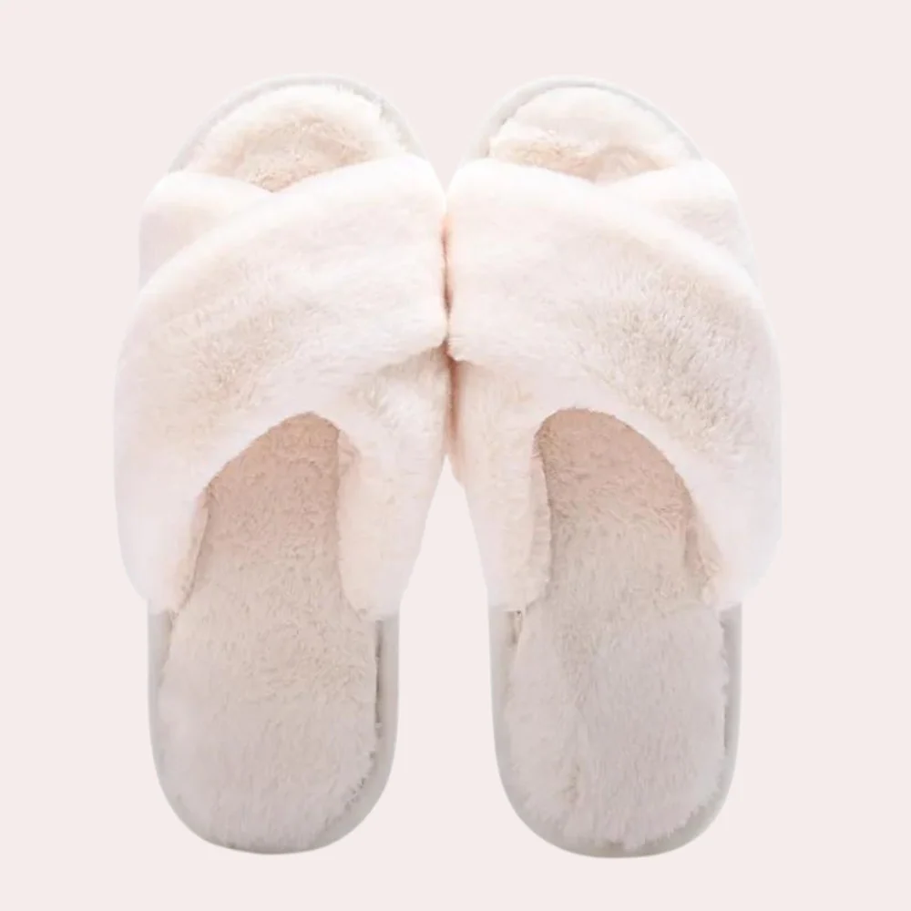Warm Crossband Slippers for Women - Maëlle - Image 5