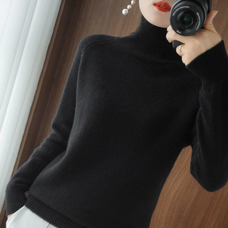 Warm Jumper for Women - Celeste - Image 7