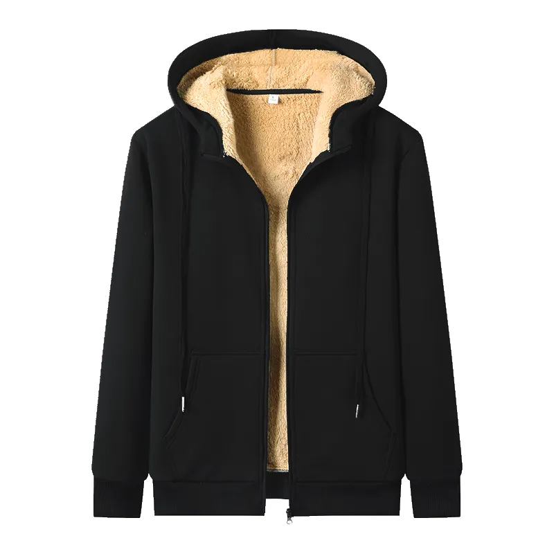 Warm Lamb Hooded Jacket | Oversized & Comfy - Image 2