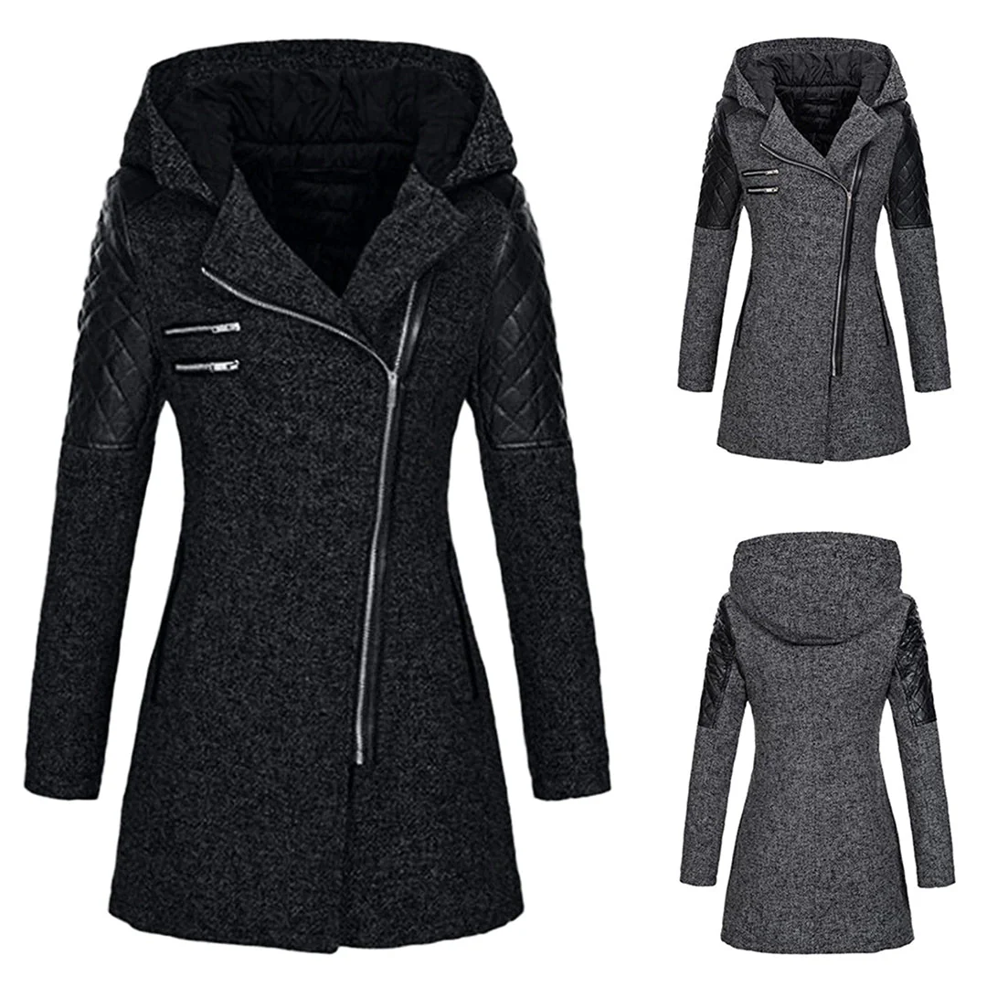Warm Long Women's Winter Coat - Aria - Image 13