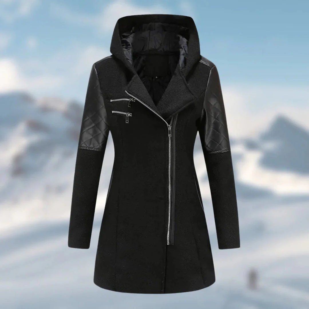 Warm Long Women's Winter Coat - Aria - Image 6