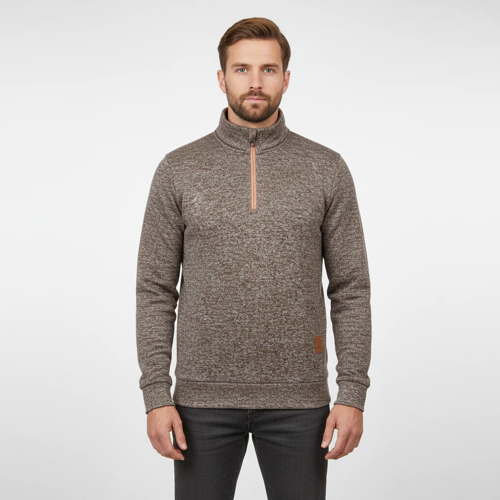 Warm men's sweater - Samuel - Image 10
