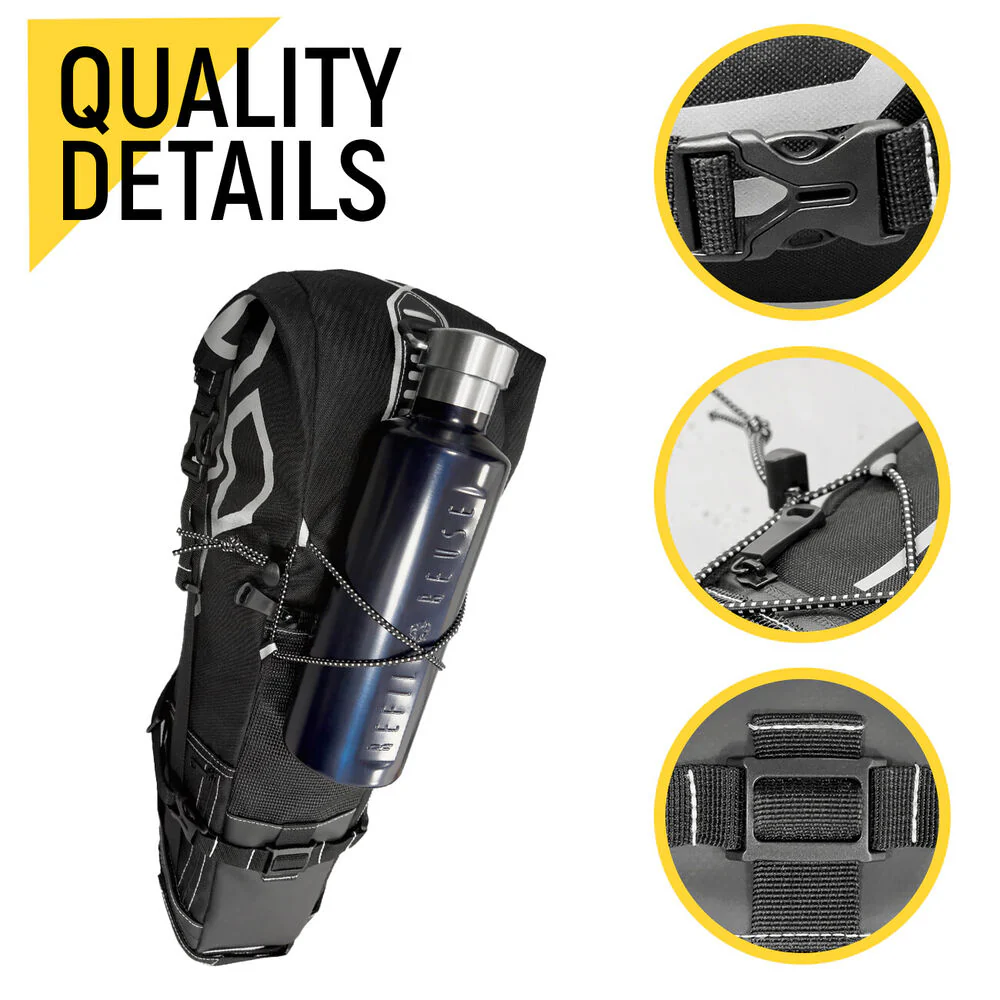 Waterproof Bicycle Saddle Bag with Large Capacity – AquaTrail - Image 5
