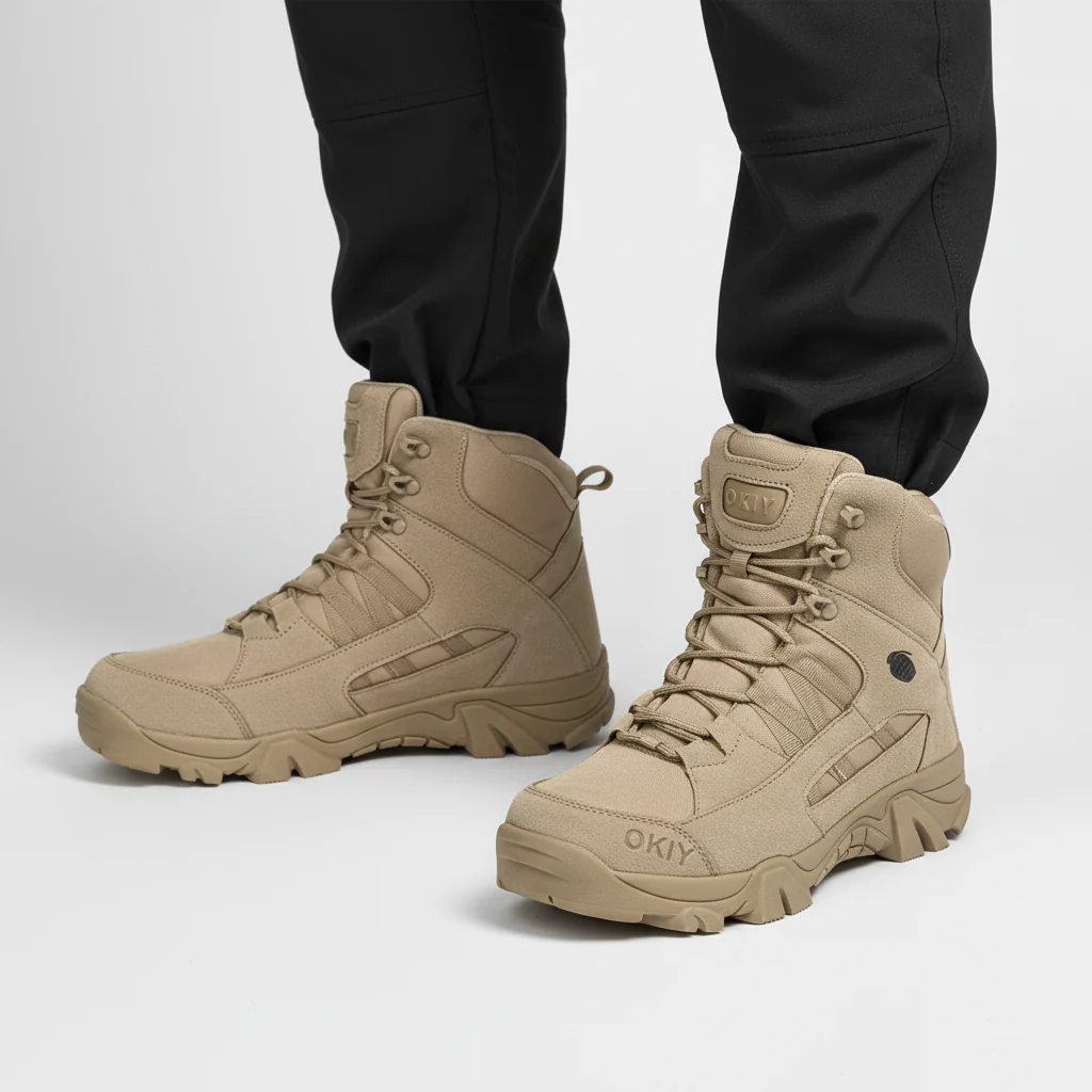 Waterproof men's walking shoes - Clayton - Image 2