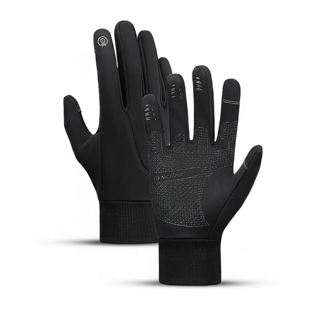 Windproof Gloves with Touch Function - TouchWarm - Image 3