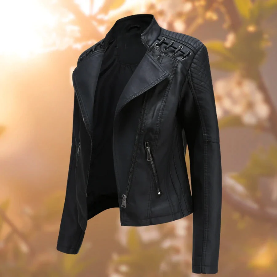 Women's Leather Jacket | Stylish & Durable