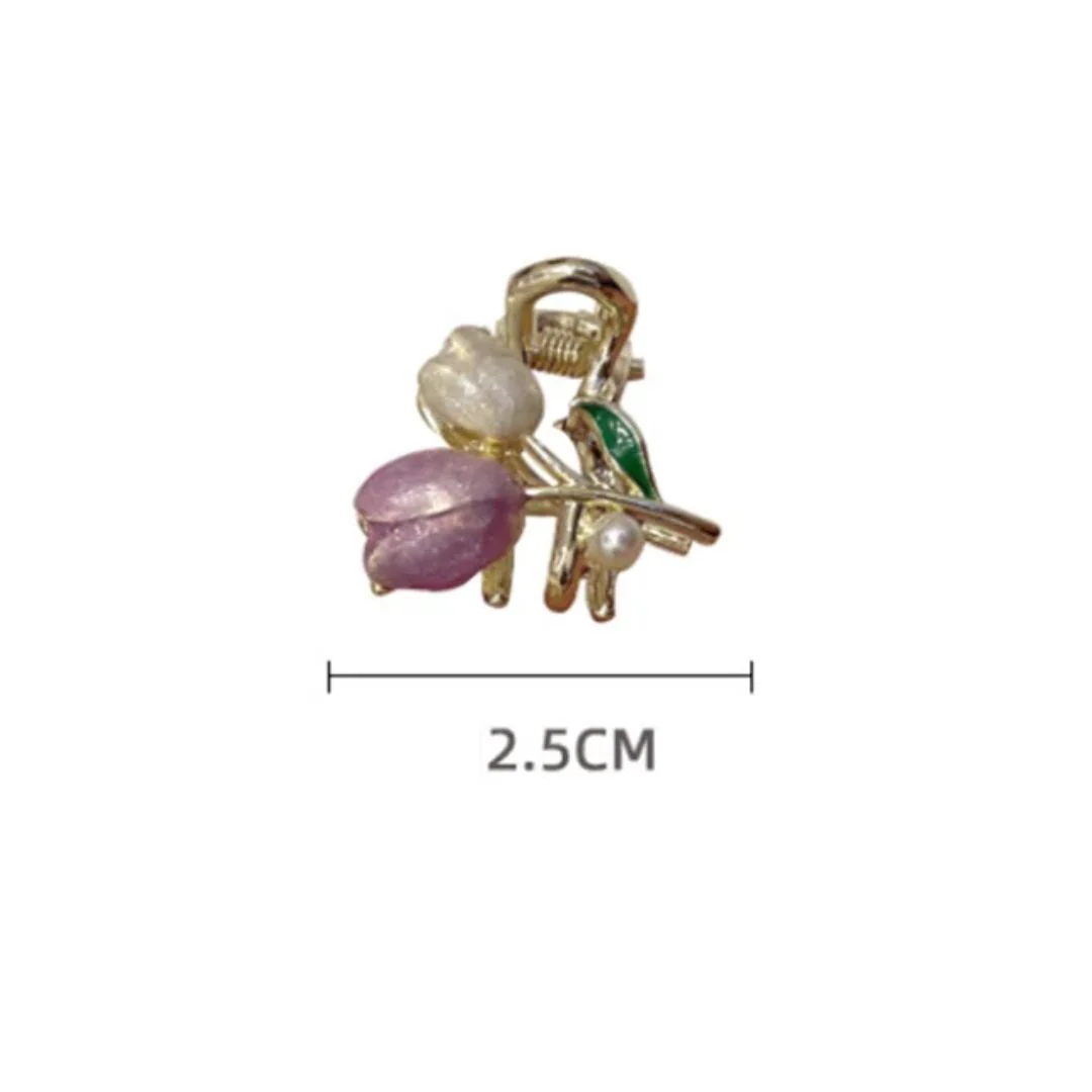Xandra Traditional Hair Accessories – Elegant Flower Pearl Hair Clips - Image 6